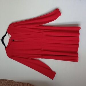 Women's Michael kors dress size extra large color red